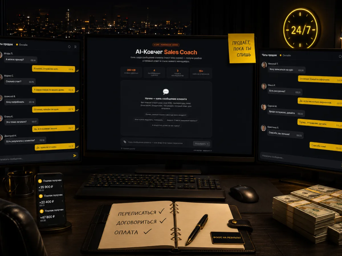 AI-продавець працює 24/7
